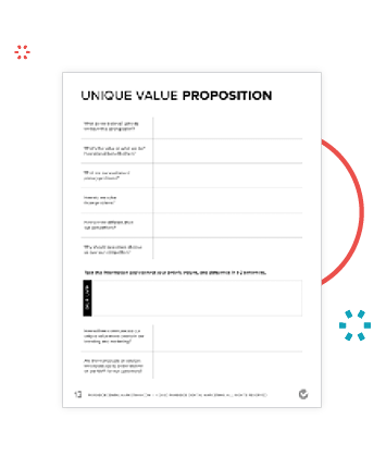 Preview of the UVP Wizard in the Marketing Action Plan Workbook